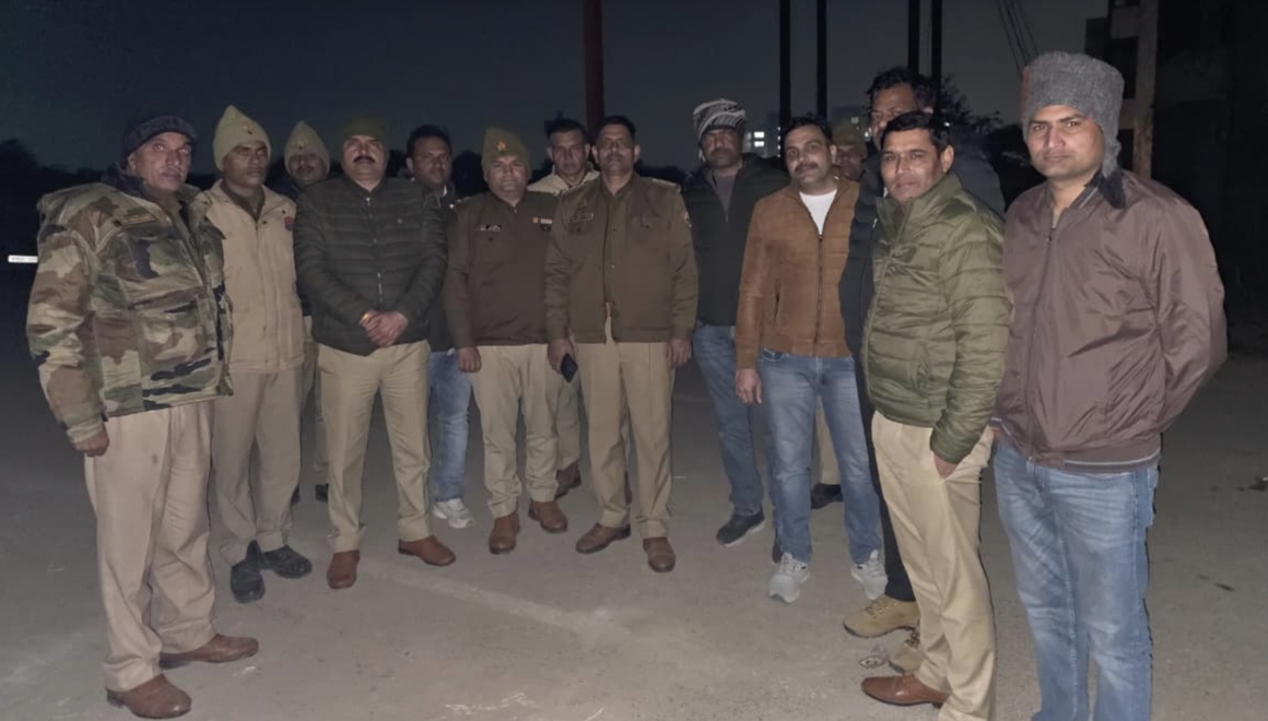 वृन्दावन पुलिस की शानदार कामयाबी, मुठभेड़ में तीन शातिर छिनैती के आरोपी गिरफ्तार