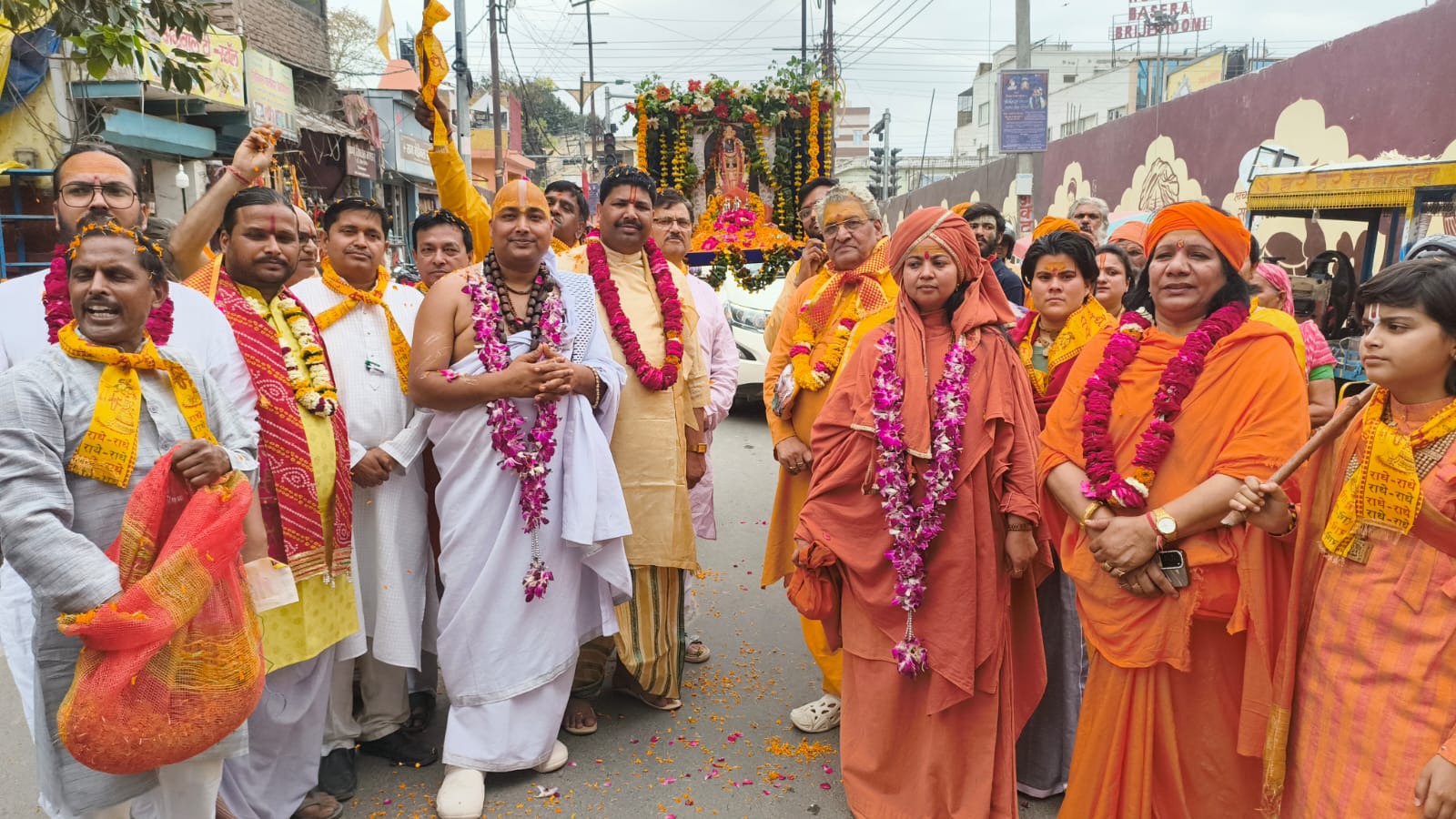 राम मंदिर में श्रीराम नवमी पर महाभिषेक और शोभायात्रा का आयोजन